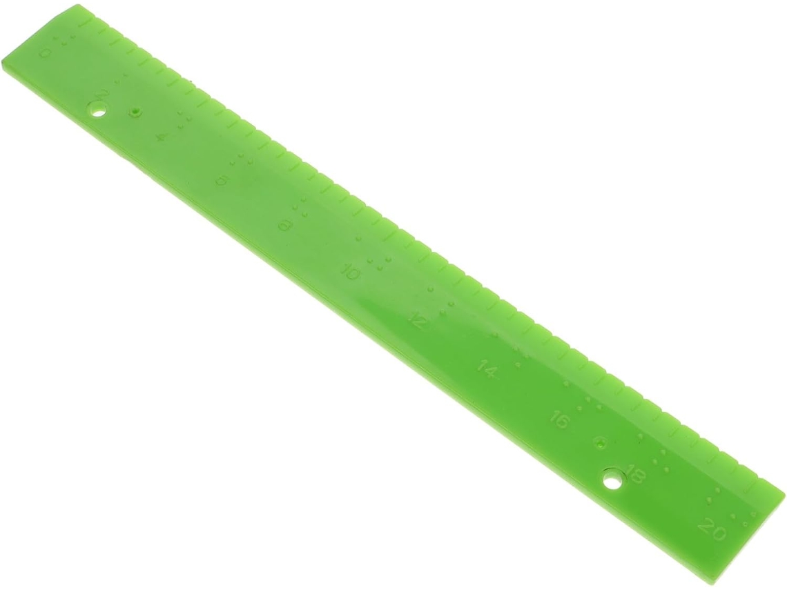Suporte em PVC para Braille, ideal para deficientes visuais. Acessório tátil confortável e ferramenta educacional para aprendizado.