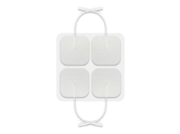 Lurelia Placas De Eletrodo Tens/ems 24 Unidades 50 X 50 Mm Conector 2 Mm