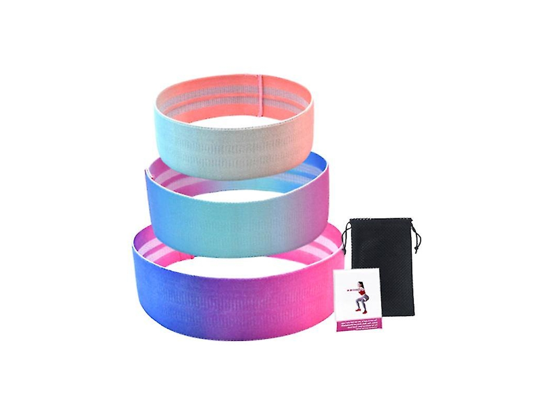 Conjunto de 3 Faixas Elásticas Para Quadril-aquaforge