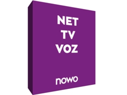 Pacote TV NOWO 3P Android TV 4K (TV NOWO - 250 Mbps)