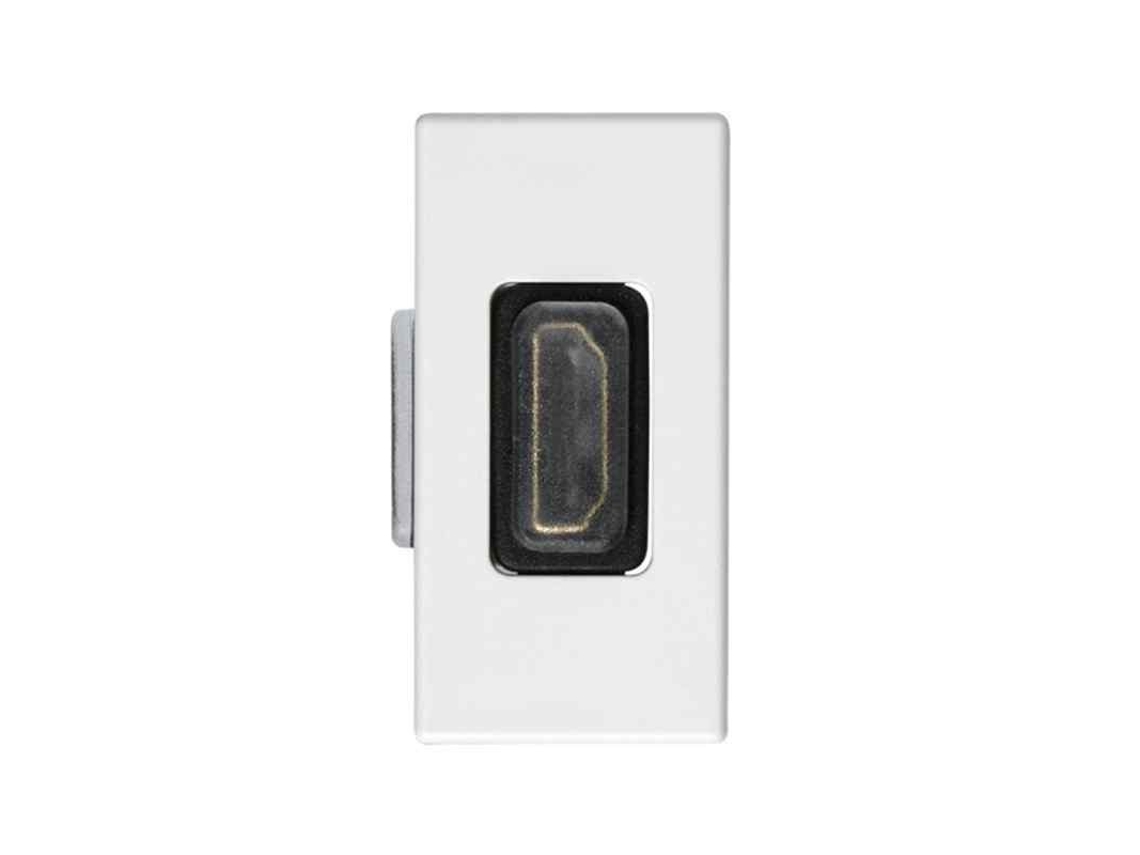 Conector SIMON 27 com tampa para módulo estreito HDMI 2701094-030