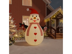 Vidaxl Boneco De Neve Insuflável Com Luzes Led 300 Cm