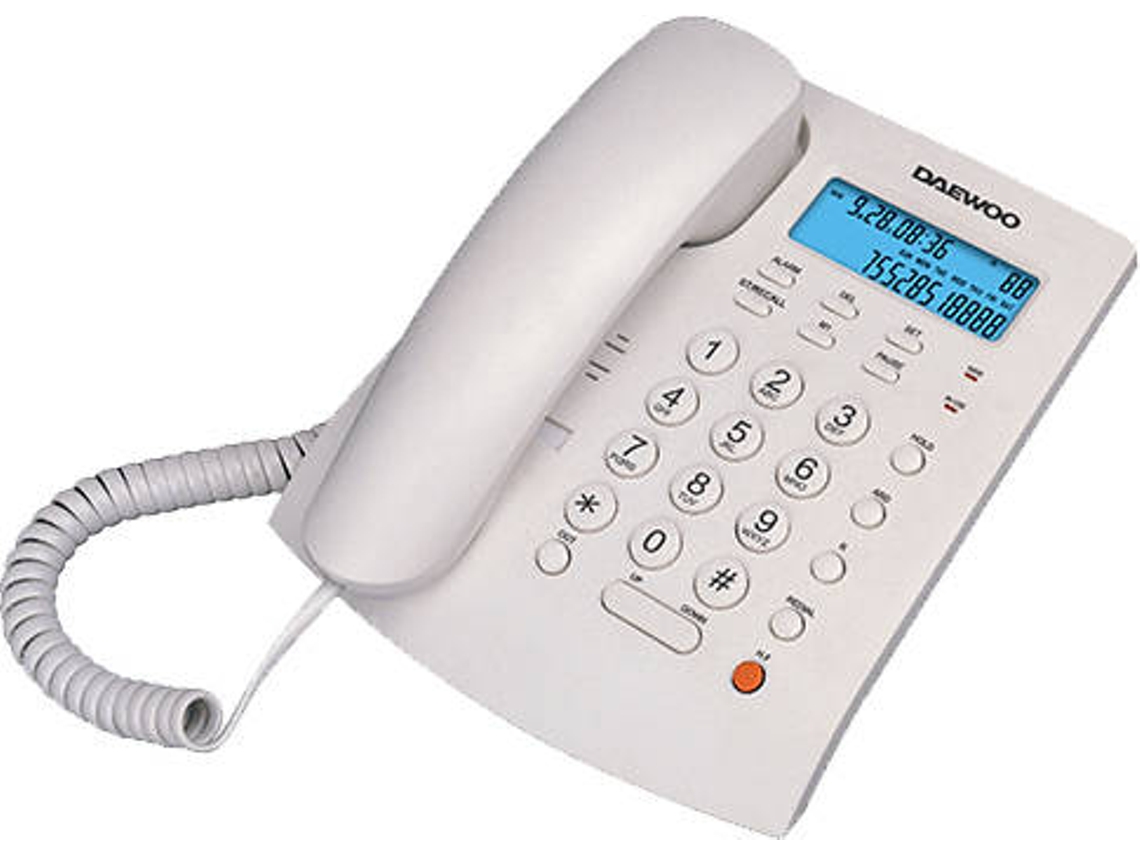 Telefone com fio DAEWOO DTC-310 Branco