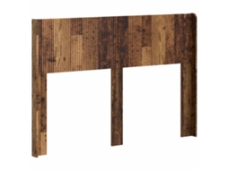 Conjunto 1 Cabeceira Vidaxl Castanho Derivados De Madeira (120 Cm)