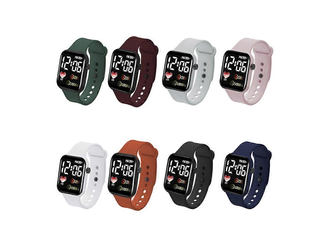 Relógio esportivo digital inteligente infantil Ly Ebike 1pc LED eletrônico de pulso digital
