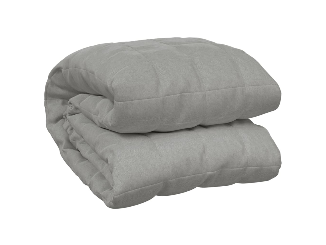 Weighted Blanket, Weighted Blankets Vidaxl Cinzeto Tecido (200 X 225 Cm)