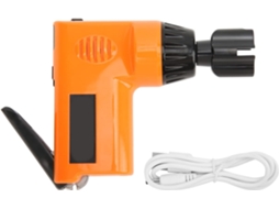 1 Unidade de Enrolador de Cordas Sem Fio para Guitarra Elétrica, Universal para Instrumentos Musicais AQUAFORGE (laranja)