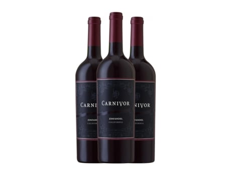 Vinho CARNIVOR Zinfandel California (0.75 L - 3 Unidades)