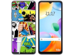 Capa para Xiaomi Redmi 10C TUMUNDOSMARTPHONE Desenhos Comic Multicor