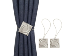 Conjunto De 2 Cortinas Com Clipe Magnético. Aquaforge