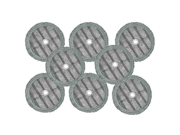 Conjunto De 8 Panos De Limpeza Para Mop A Vapor Lg