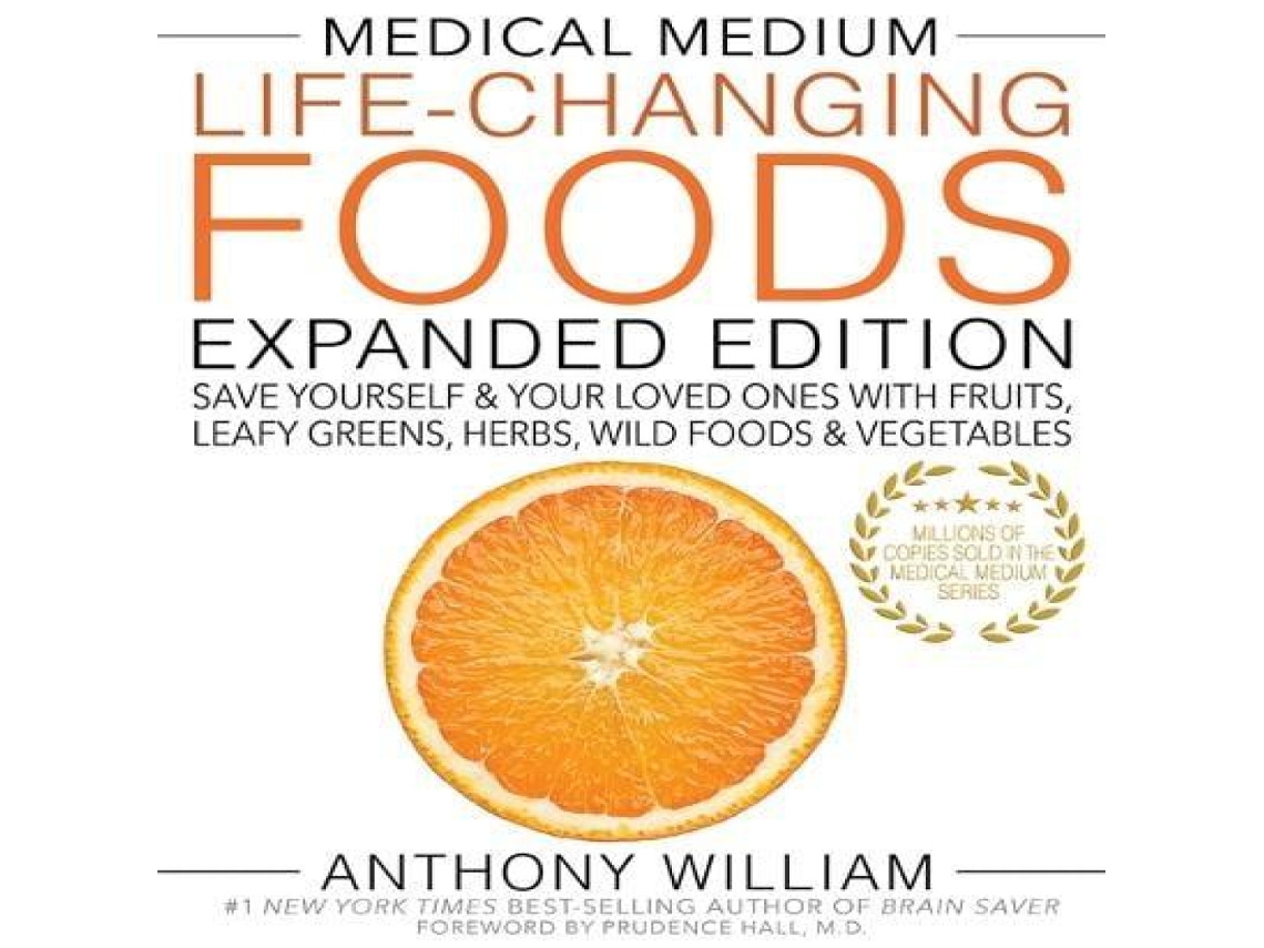 Livro Medical Medium Life-Changing Foods Expanded Edition de Anthony William (Inglês)