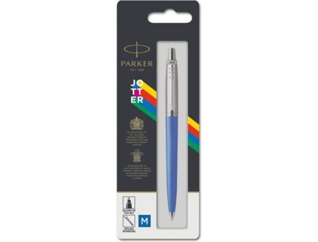 Esferográfica Retrátil Jotter Originals, Ponta Média de 1,0 mm, Corpo Azul, Tinta Azul