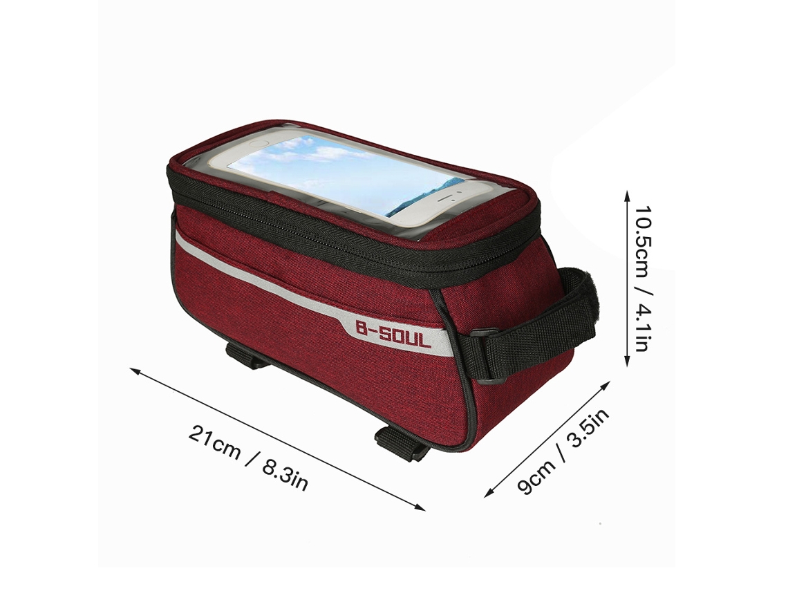 Laxiscreed Capa Para Telemóvel 6" Para Bicicleta Mtb, Proteção Durável E Resistente