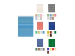 Cortinas De Exterior Impermeables – Cortinas Antimoscas Para Terrazas Y Porche Diana - Azul Cristal 100 X 240 Cm