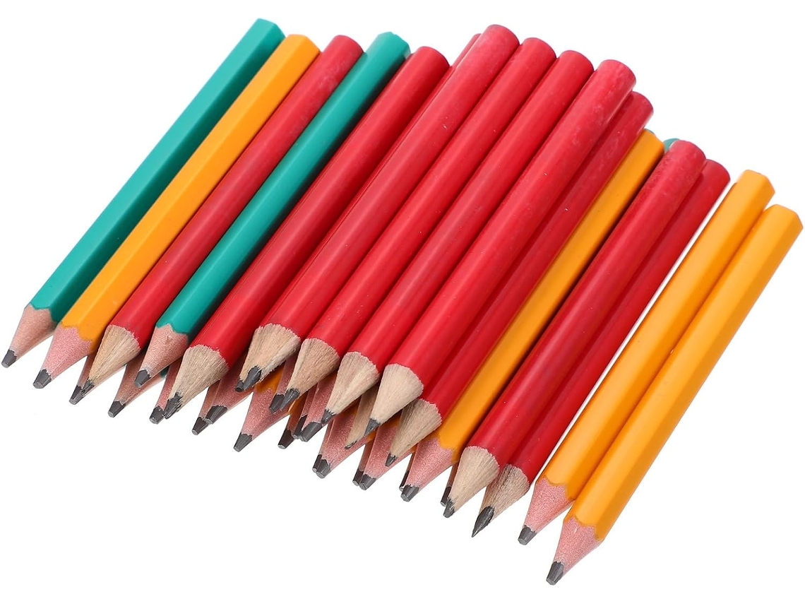 Conjunto de 108 Lápis Curtos Multifuncionais para Desenho e Pintura, para Desenho Artístico CHABERLU