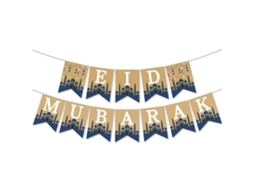 Faixas para Eid Mubarak, Festa Eid Al fitr, Ramadã BRILVIBERA