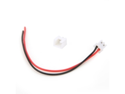 Conector Feminino Jst 2,5mm Ph 2 Pinos Com Fio De 120mm Da Laxiscreed Para Conexão De Baterias De Lítio
