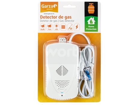 Detetor de gás COM BACK UP GARZA