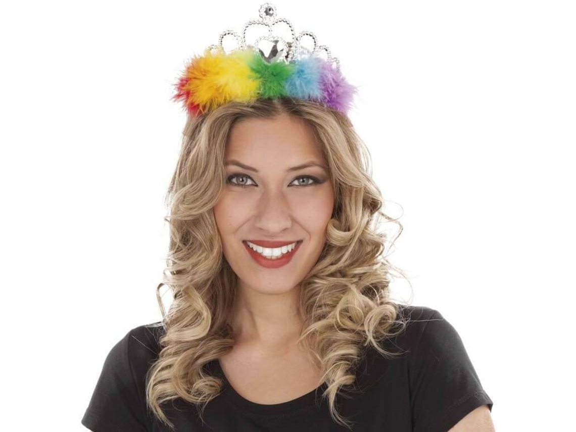 Bandolete DISFRAZZES Coroa Arco Iris (Tam: Tamanho Único )
