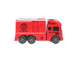 Caminhão De Bombeiros Inercial Multifuncional Simulação Brinquedo Plástico Para Crianças Meninos Bebês