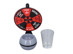 Mali roda de Shot Fun Ktv Jogo de Beber para Festas com Copo, Portátil e Multiplayer