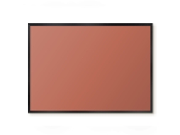 Magnetic Glass Board Ash Gray For The Hall Espelharte (70x50 Cm)