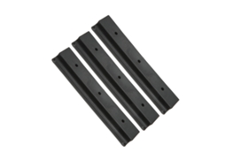 3pcs Gancho De Banco De Barco Clamp Suporte Profissional Para Barco Inflável Rib Dinghy Kayak Preto