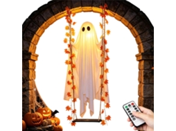 Fantasma Balançando E Iluminando Enfeites Assustadores De Halloween |