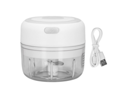 Mini Picador E Amassador De Alho Elétrico Com Lâmina De Aço Inoxidável, Grau Alimentício, Carregamento Usb, 100 Ml, 8,6 X 5 X 4,8 Aquaforge
