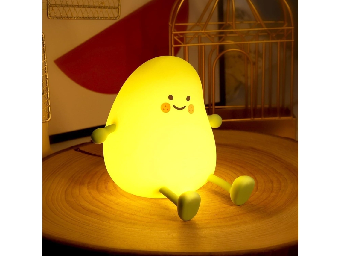 Luz Noturna Led Infantil Com Design De Manga Para Bebês E Crianças
