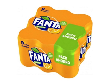 Bebida Refrescante  Laranja (9 x 33 cl)