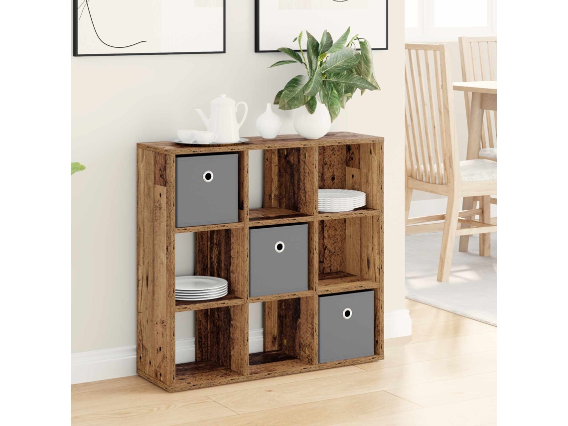 Vidaxl Buffet Com Gaveta Madeira Antiga 73,5 X 24 X 69,5 Cm