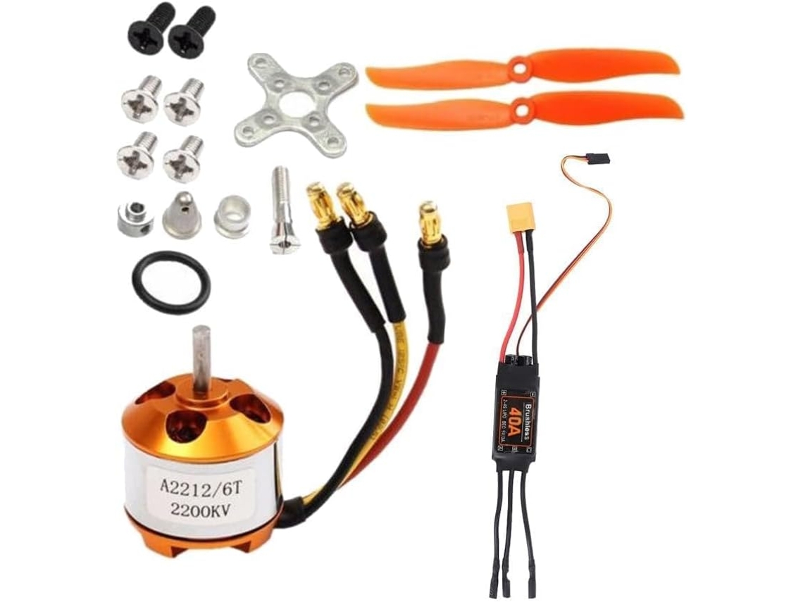 Kit Elétrico 2212 2200kv + ESC 40a SFUSHOS