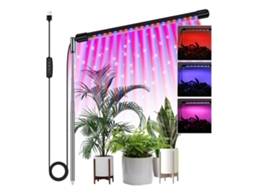 2026 luz Led para Plantas Internas Usb com Timer 3/9/12h 10 Níveis de Brilho Vermelho/azul/5500k para Plantas Suculentas