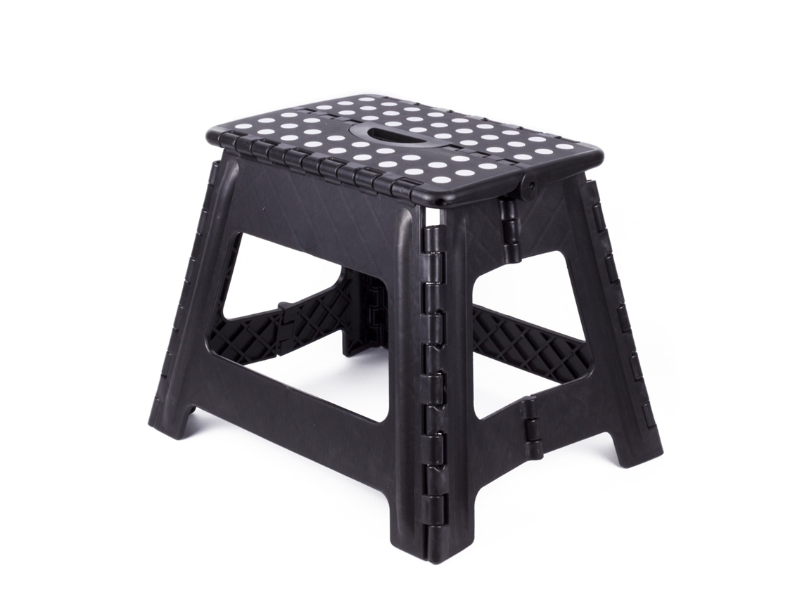 Banqueta Dobrável, Capacidade 150 Kg, En14183, Escada Portátil Para Cozinha E Jardim