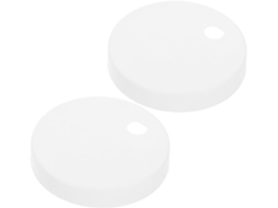 Tampas De Plástico Brancas Fusos Tampa Vaso Sanitário 1par Decorativas