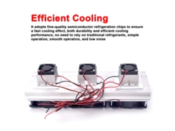 Resfriador Termoelétrico Diy 180w Kit de Refrigeração Semicondutora Peltier