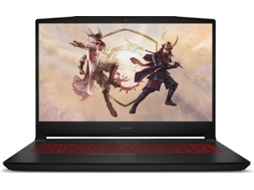 Portátil Gaming MSI Katana GF66 11UC-058XPT (Outlet Grade A - Intel Core i7-11800H - NVIDIA GeForce RTX 3050 - RAM: 16 GB - 1 TB SSD - 15.6'')