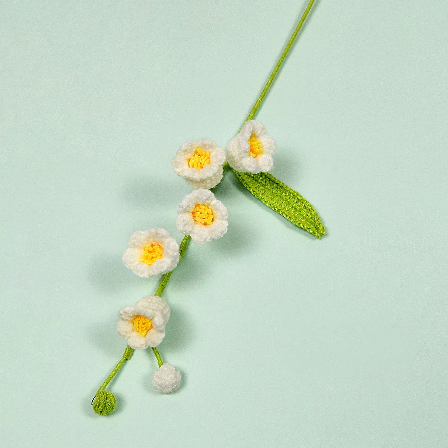 (branco - 1 Peça) Flores De Tecido De Crochê Feitas À Mão, Ideais Para Arranjos Florais E Decoração De Casa.