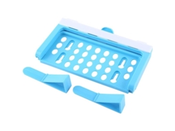Lixo Sacola Suporte Pendente Plástico Dobrável Para Cozinha, Lar, Armazenamento E Estante 20,2x12cm