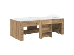 Cama Alta para Crianças 2 Pcs Carvalho MAISON EXCLUSIVE (90x190 cm)
