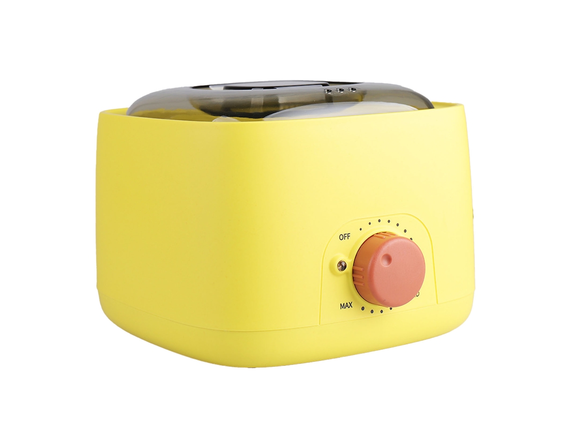 Calefactor De Cera Eléctrico Antiadherente Rotativo Eu Amarelo