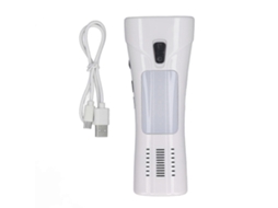 Rádio Meteorológico De Emergência Com Lanterna Led E Carregador Portátil Para Acampamentos E Furacões Olysi Shop