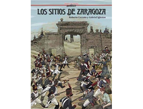 Livro Los Sitios De Zaragoza de Gabriel Iglesias (Espanhol)