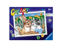 Creart Amigos Canasta Ravensburger Pintar Por Números 23943 6 P24ravensburger