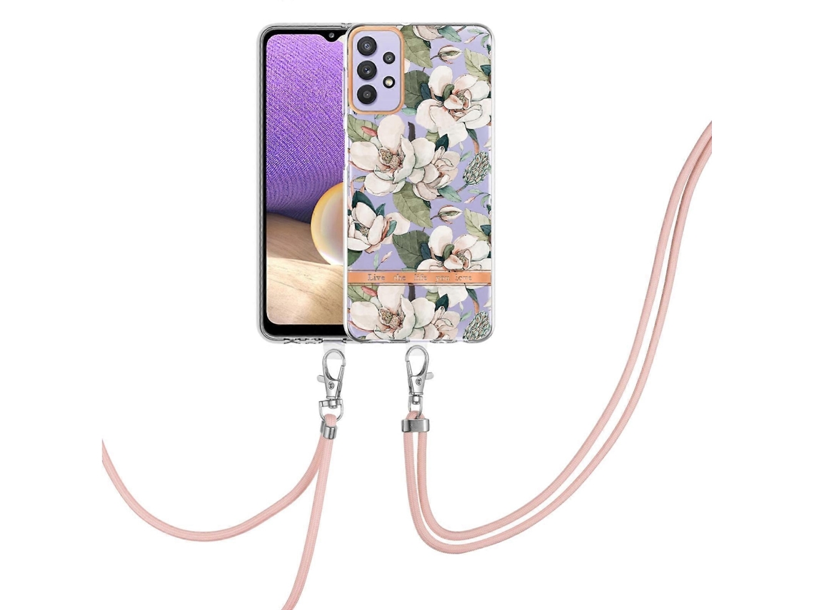 Capa Tpu Alça Para Samsung Galaxy A32 5g, Elysve