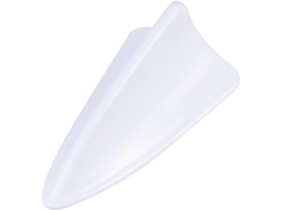 Antena De Teto Tipo Barbatana De Tubarão Para Carro, Plástico Branco