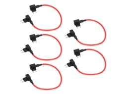 Laxiscreed Conjunto De Adaptadores De Fusíveis Para Automóveis Com Duas Cabeças, Instalação Fácil E Estável