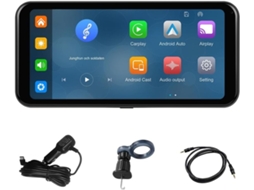 Reprodutor Mp5 Portátil Sem Carplay, Multimídia Automotiva Android, Universal, Câmera de 6,25 Polegadas SFUSHOS